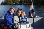 Nigtevecht 6 mei 2020
Thomas Berge Myrthe Mylius enhub zoon Jack aan het varen op de Vecht