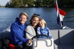 Nigtevecht 6 mei 2020
Thomas Berge Myrthe Mylius enhub zoon Jack aan het varen op de Vecht