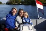 Nigtevecht 6 mei 2020
Thomas Berge Myrthe Mylius enhub zoon Jack aan het varen op de Vecht