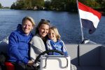Nigtevecht 6 mei 2020
Thomas Berge Myrthe Mylius enhub zoon Jack aan het varen op de Vecht