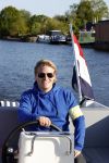 Nigtevecht 6 mei 2020
Thomas Berge Myrthe Mylius enhub zoon Jack aan het varen op de Vecht