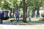 Amsterdam 29 mei 2020
Tom Egbers laat zijn hond uit.