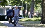Amsterdam 29 mei 2020
Tom Egbers laat zijn hond uit.