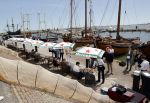 Volendam 1 juni 2020
Forum van Democratie met Thierry Baudet Theo Hiddema en Wybren van Haga zijn in Volendam tijdens de opening van de terassen.