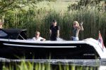 Nigtevecht 21 mei 2020
Wendy v Dijk met haar moeder man Erland Galjaard en dochter Lizzy aan het varen op de Vecht
