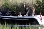 Nigtevecht 21 mei 2020
Wendy v Dijk met haar moeder man Erland Galjaard en dochter Lizzy aan het varen op de Vecht