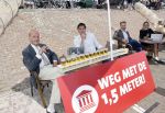 Volendam 1 juni 2020
Forum van Democratie met Wybren v Haga is in Volendam tijdens de opening van de terrassen.