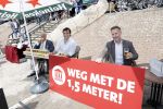 Volendam 1 juni 2020
Forum van Democratie met Wybren v Haga is in Volendam tijdens de opening van de terrassen.