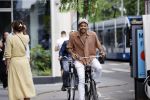 Amsterdam 4 juni 2021
Alain Clarik op de fiets in Amsterdam zuid