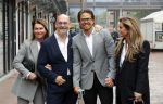 Amstelveen 27 mei 2021
Opening Yoyo tea bar van Rachel Hazes in winkelcentrum Amstelveen.
Andre Hazes zijn vriendinSarah v Soelen en haar ouders zijn ook aanwezig.
