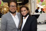 Amstelveen 27 mei 2021
Opening Yoyo tea bar van Rachel Hazes in winkelcentrum Amstelveen.
Andre Hazes zijn vriendinSarah v Soelen en haar ouders zijn ook aanwezig.