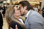 Amstelveen 27 mei 2021
Opening Yoyo tea bar van Rachel Hazes in winkelcentrum Amstelveen.
Andre Hazes zijn vriendinSarah v Soelen en haar ouders zijn ook aanwezig.