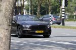Amsterdam 4 juni 2021
Annemarie v gaal en haar man in hun nieuwe Bentley Cabrio  in Amsterdam zuid