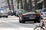 Amsterdam 4 juni 2021
Annemarie v gaal en haar man in hun nieuwe Bentley Cabrio  in Amsterdam zuid