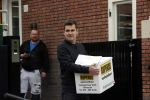 Amsterdam 21 mei 2021
Jeroen v d Boom verhuisd naar zijn nieuwe huis in Amsterdam zuid