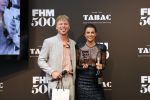Amsterdam 2 juni 2021
FHM 500 uitreiking bij IJVER in Amsterdam noord. Kalvijn met zijn vriendin Nina Warink