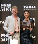Amsterdam 2 juni 2021
FHM 500 uitreiking bij IJVER in Amsterdam noord. Kalvijn met zijn vriendin Nina Warink