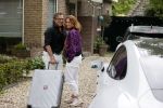 Huizen 26 mei 2021 
Marco en leontien Borsato arriveren bij het huis van Leontien nadat ze terug zijn gekomen van een liefdesvakantie naar ibiza.