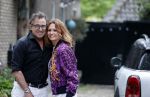 Huizen 26 mei 2021 
Marco en leontien Borsato arriveren bij het huis van Leontien nadat ze terug zijn gekomen van een liefdesvakantie naar ibiza.