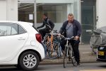 Amsterdam 20 mei 2021
Michiel Romeijn/ Michiel Romeyn  op zijn fiets in Amsterdam zuid
