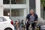 Amsterdam 20 mei 2021
Michiel Romeijn/ Michiel Romeyn  op zijn fiets in Amsterdam zuid