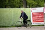 Amsterdam 20 mei 2021
Michiel Romeijn/ Michiel Romeyn  op zijn fiets in Amsterdam zuid