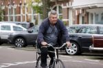 Amsterdam 20 mei 2021
Michiel Romeijn/ Michiel Romeyn  op zijn fiets in Amsterdam zuid