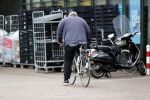 Amsterdam 20 mei 2021
Michiel Romeijn/ Michiel Romeyn  op zijn fiets in Amsterdam zuid