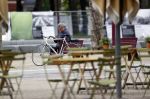 Amsterdam 20 mei 2021
Michiel Romeijn/ Michiel Romeyn  op zijn fiets in Amsterdam zuid