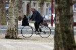 Amsterdam 20 mei 2021
Michiel Romeijn/ Michiel Romeyn  op zijn fiets in Amsterdam zuid
