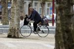 Amsterdam 20 mei 2021
Michiel Romeijn/ Michiel Romeyn  op zijn fiets in Amsterdam zuid