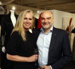 Amsterdam 9 juni 2021
Opening expositie van Monique Collignon in beurs v Berlage. Monique met haan man
