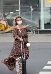 Schiphol 21 mei 2021
Monique Westenberg zoontje Andre Hazes jr en twee vriendinnen arriveren op schiphol na een vakantie op ibiza.
Haar vader komt ze halen .