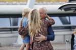 Schiphol 21 mei 2021
Monique Westenberg zoontje Andre Hazes jr en twee vriendinnen arriveren op schiphol na een vakantie op ibiza.
Haar vader komt ze halen .