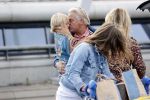 Schiphol 21 mei 2021
Monique Westenberg zoontje Andre Hazes jr en twee vriendinnen arriveren op schiphol na een vakantie op ibiza.
Haar vader komt ze halen .