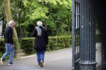 Amsterdam 26 mei 2021
Paul Witteman met .... wandelend door Amsterdam zuid.