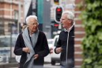 Amsterdam 26 mei 2021
Paul Witteman met .... wandelend door Amsterdam zuid.