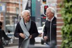 Amsterdam 26 mei 2021
Paul Witteman met .... wandelend door Amsterdam zuid.