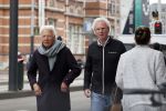 Amsterdam 26 mei 2021
Paul Witteman met .... wandelend door Amsterdam zuid.