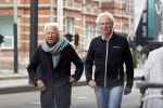Amsterdam 26 mei 2021
Paul Witteman met .... wandelend door Amsterdam zuid.