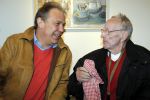 Laren 19 april 2010
Presentatie boek en de 85 e verjaardag van Johnny Kraaijkamp sr in het Rosa Spier huis.
Peter Smulders bv