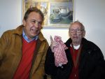 Laren 19 april 2010
Presentatie boek en de 85 e verjaardag van Johnny Kraaijkamp sr in het Rosa Spier huis. Rijk de Gooijer met Maarten Spanjer
Peter Smulders bv