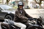Amsterdam 4 juni 2021
Ron Brandsteder op zijn motor in Amsterdam zuid