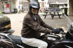 Amsterdam 4 juni 2021
Ron Brandsteder op zijn motor in Amsterdam zuid
