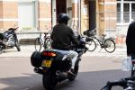 Amsterdam 4 juni 2021
Ron Brandsteder op zijn motor in Amsterdam zuid