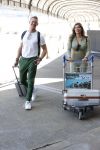 Schiphol 31 mei 2021
Ferry Doedens en Stephanie Tency vertrekken voor een tv programma naar Curacao.