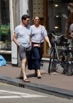 Amsterdam 17 juni 2021
Twan Huys met zijn vrouw in het centrum van Amsterdam