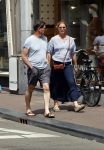 Amsterdam 17 juni 2021
Twan Huys met zijn vrouw in het centrum van Amsterdam