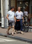 Amsterdam 17 juni 2021
Twan Huys met zijn vrouw in het centrum van Amsterdam
