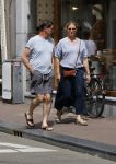 Amsterdam 17 juni 2021
Twan Huys met zijn vrouw in het centrum van Amsterdam